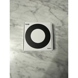 Loop‎ Quiet 2 Ear Plugs Ultra Comfy Reusable 14 dB 24 dB SNR Noise Reducti Black